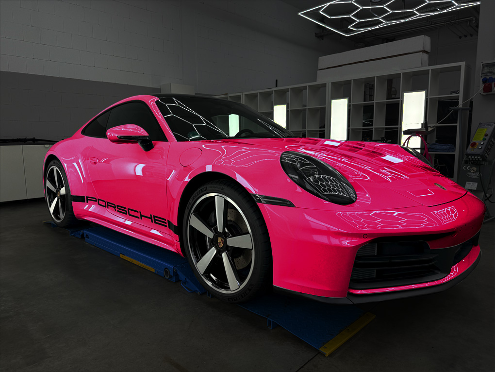 Farbige PPF – Glossy Beetroot Purple