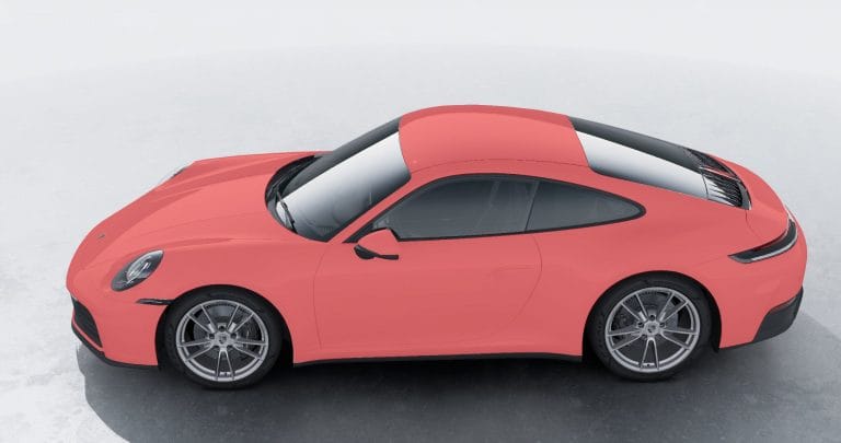 Porsche 911 mit Full Body PPF Lackschutzfolie