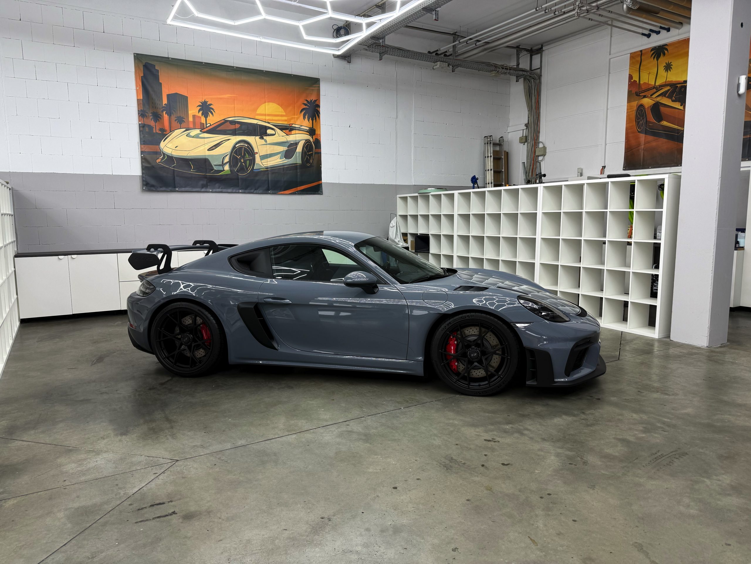 Porsche GT4 RS mit Lackschutzfolie von XPEL und SunTek Reaction PPF