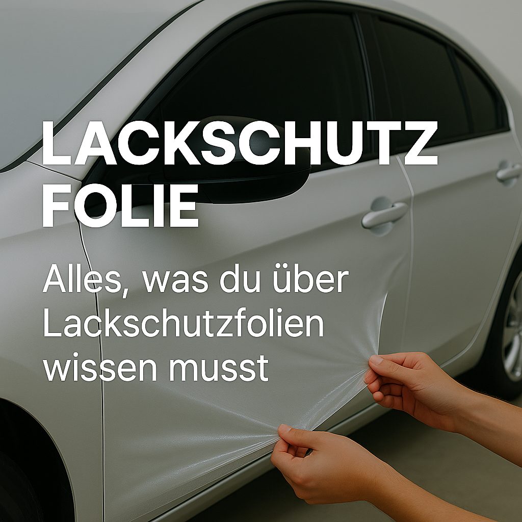 Lackschutzfolie: Anbringen einer transparenten Folie an der Fahrzeugtür