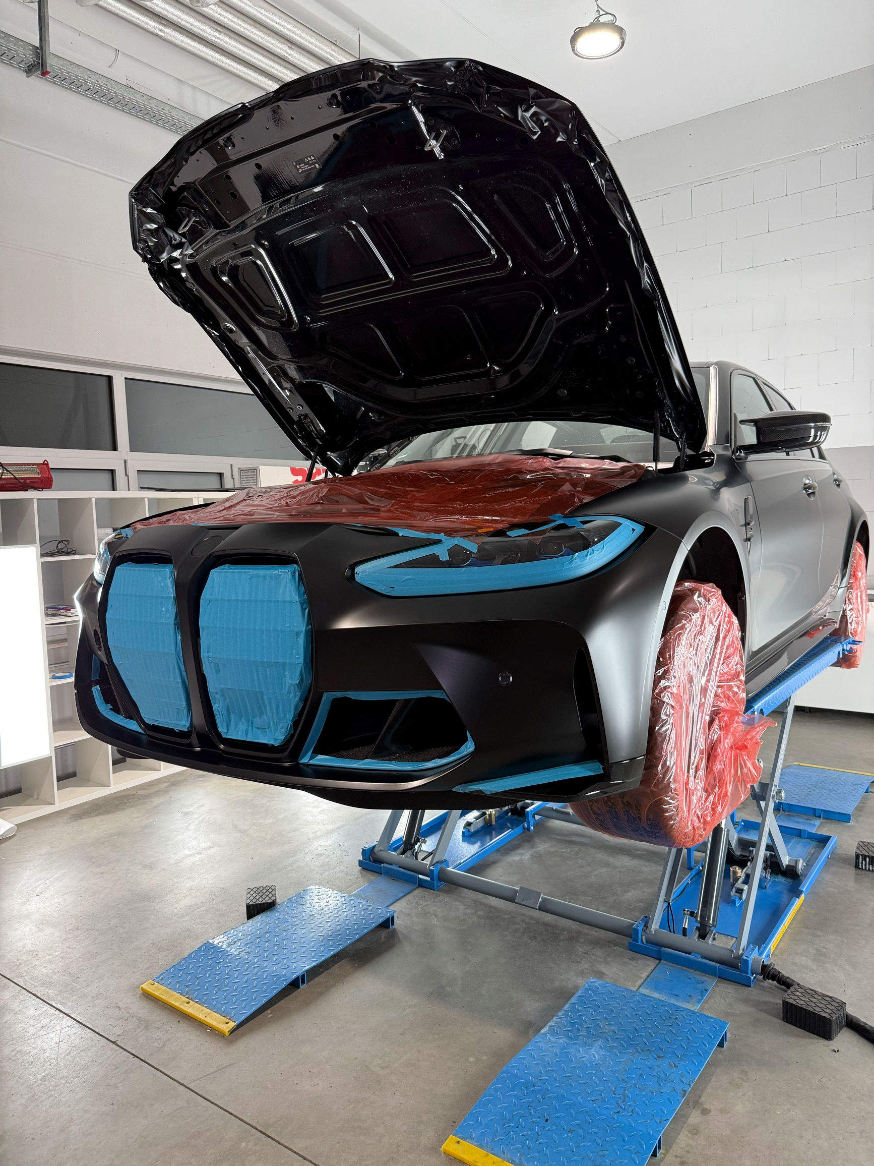 BMW M3 Competition Satin Black Folierung – Motiv 5