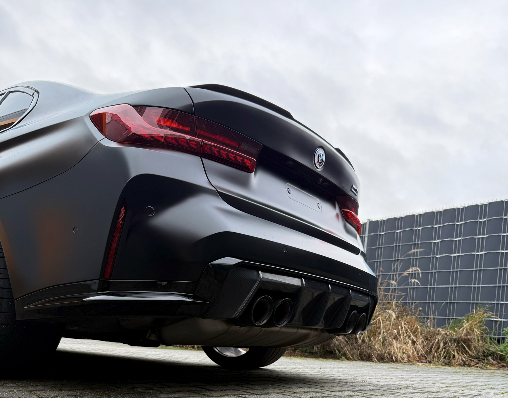 BMW M3 Competition Satin Black Folierung – Motiv 7