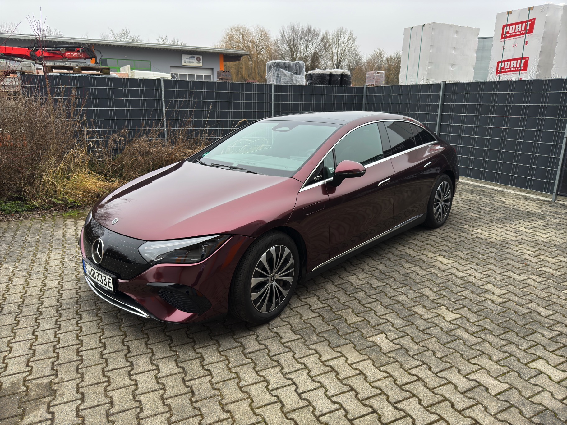 Mercedes EQE Folierung – Motiv 1