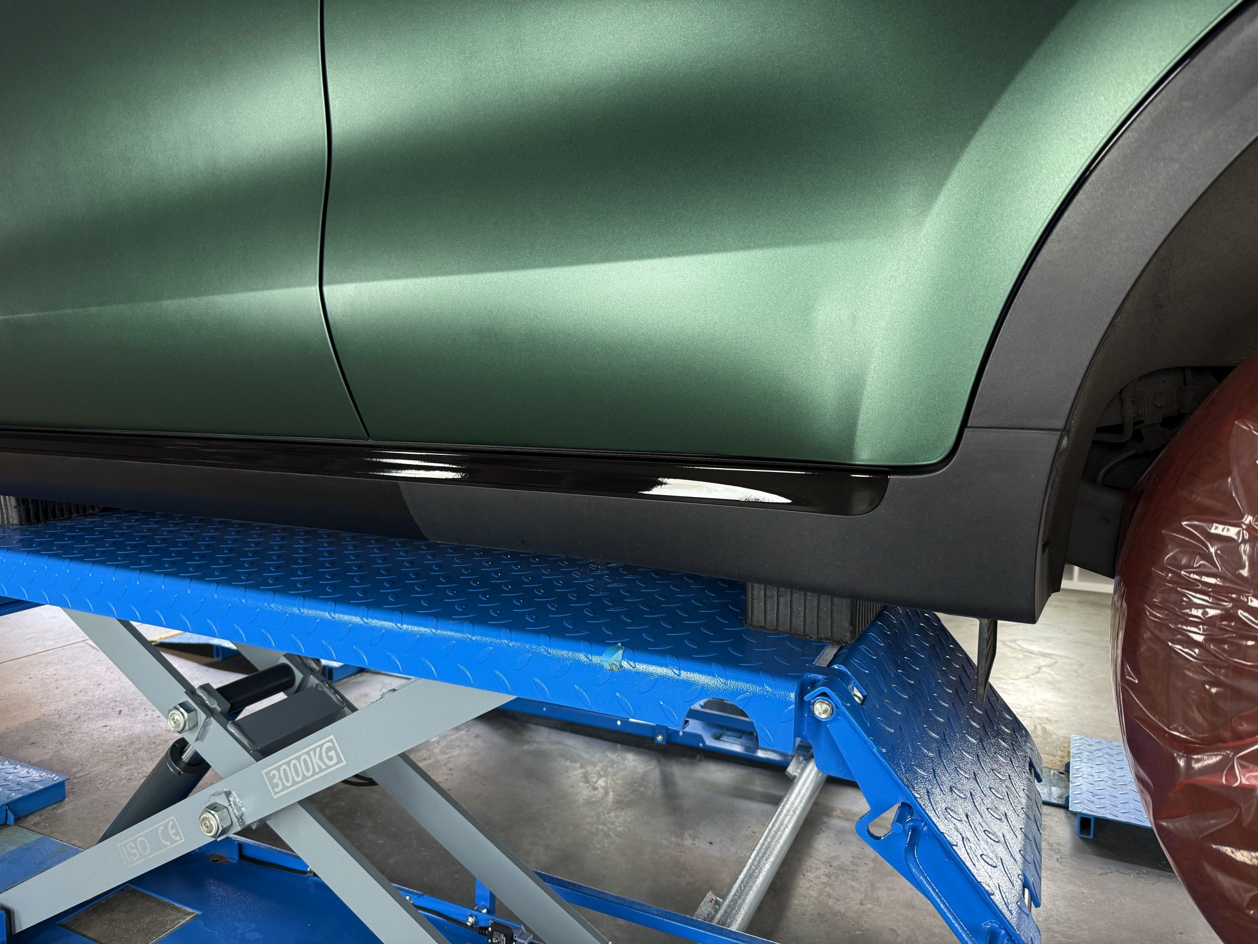 Kia Sportage – Kunststoffteile versiegelt (Bild 2)