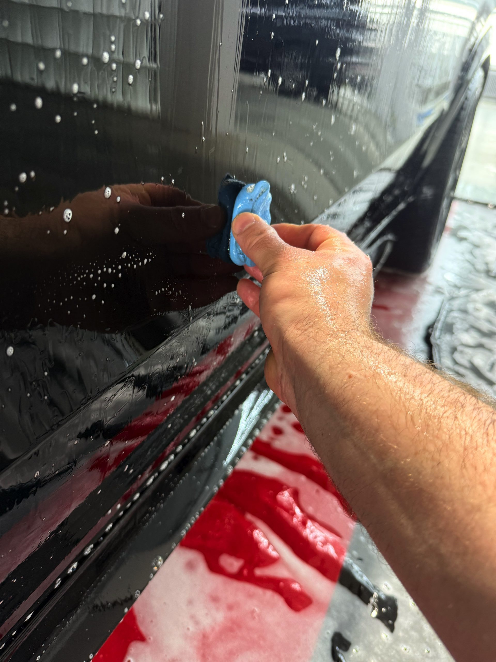 Mercedes-Benz GLE 63 AMG – Lackkneten Detail