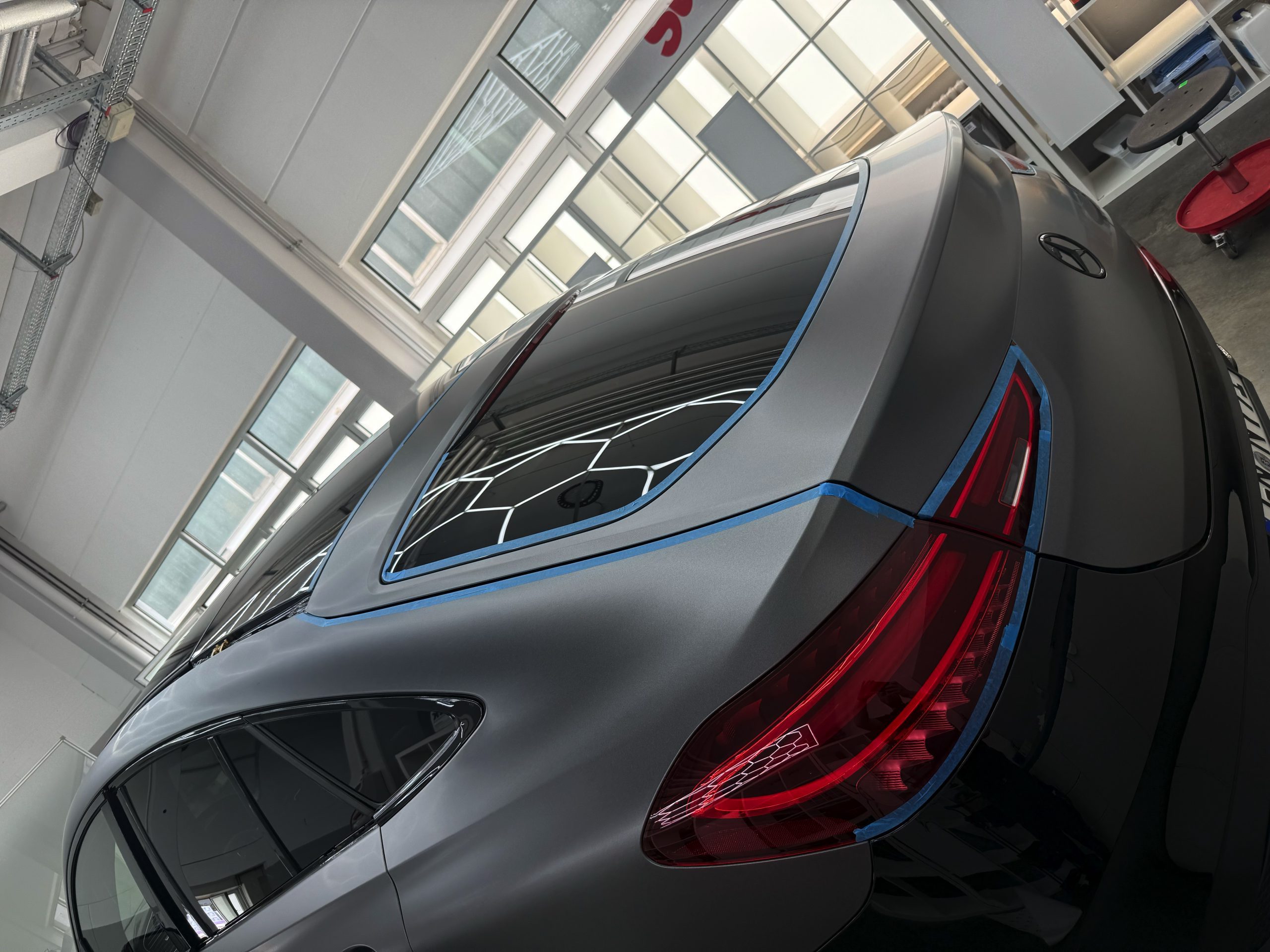 Mercedes-Benz GLE 63 AMG – Folierung: Konturen