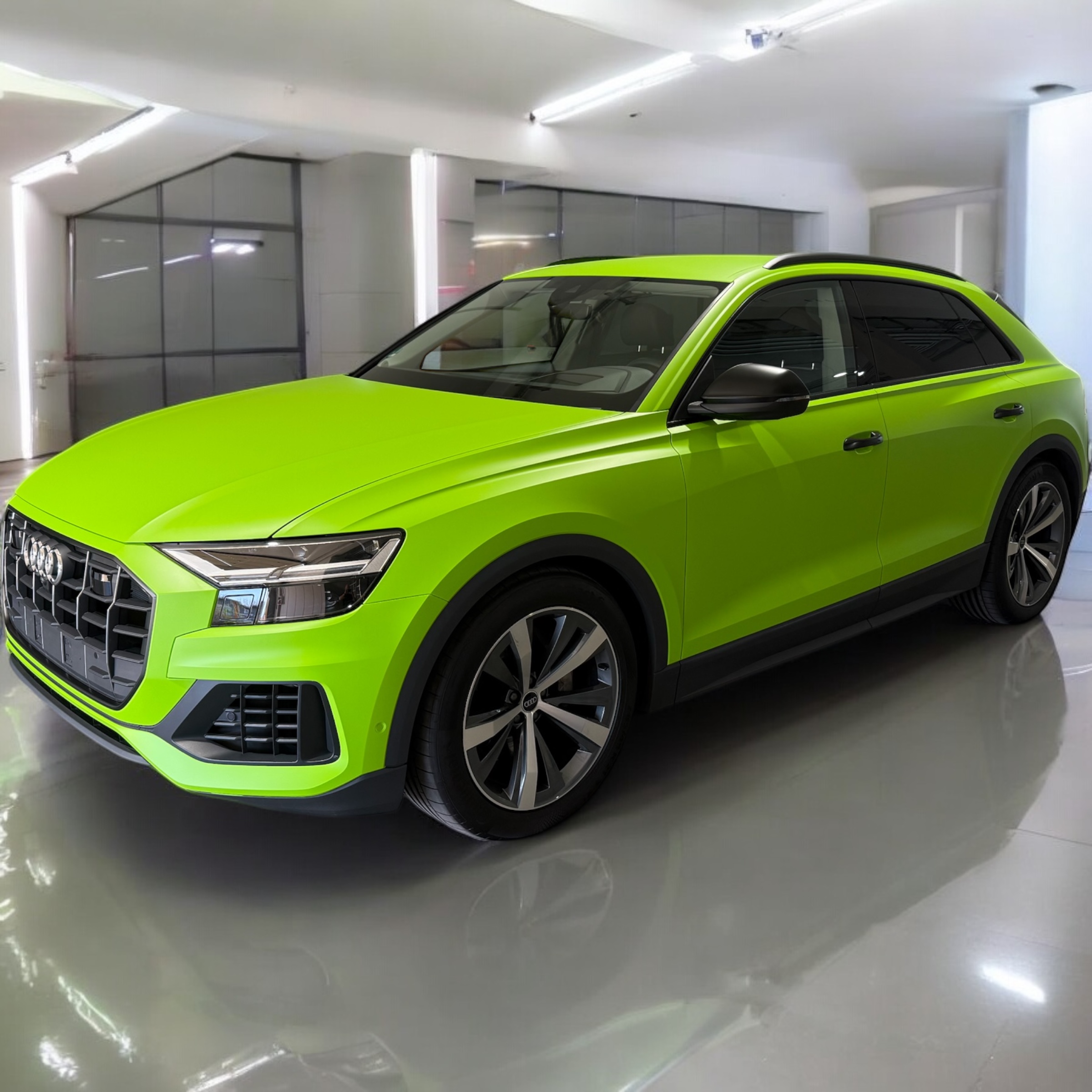 Audi Q8 im Neon-Look – WrapIndustries Highlight (Motivübersicht)