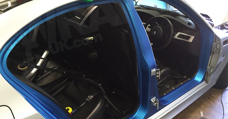 Türeinstieg innen – foliert (Türrahmen / Innenkante)